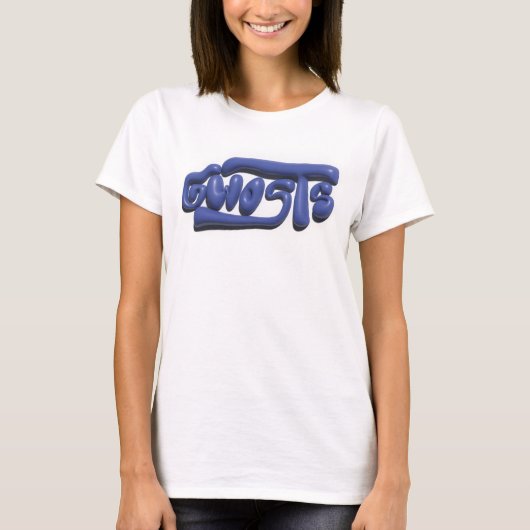 T-Shirt pour femmes Gwosts 3D (Devant)