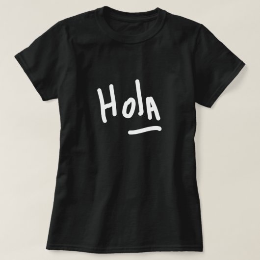 T-Shirt pour femmes Hola (Design devant)