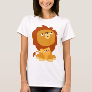 T-shirt pour femmes Lion & Lionceau de dessin anim