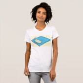 T-Shirt pour femmes Mouse Pad (Devant entier)