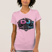 T-Shirt pour femmes Neon DJ (Devant)