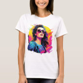 T-shirt pour femmes "Neon Dream" (Devant)