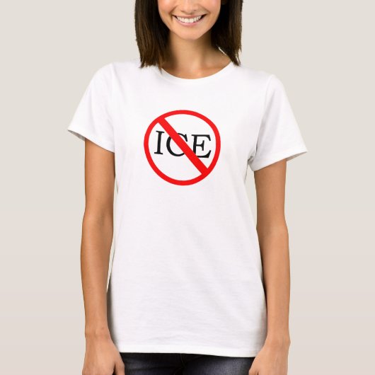 T-shirt pour femmes "PAS DE GLACE" (Devant)
