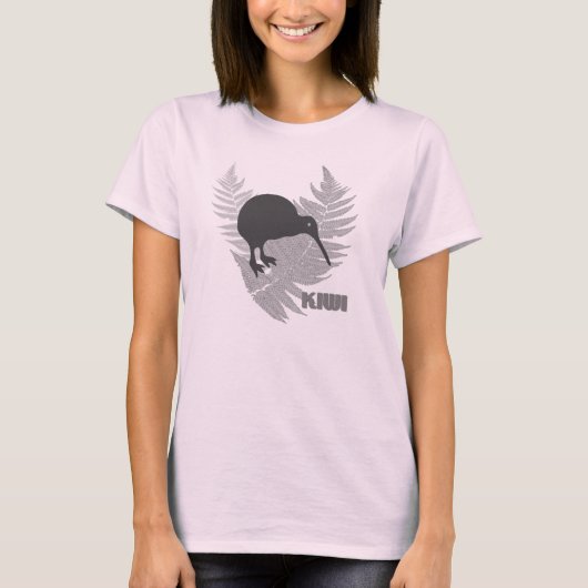 T-Shirt pour femmes Silver Fern Kiwi (Devant)