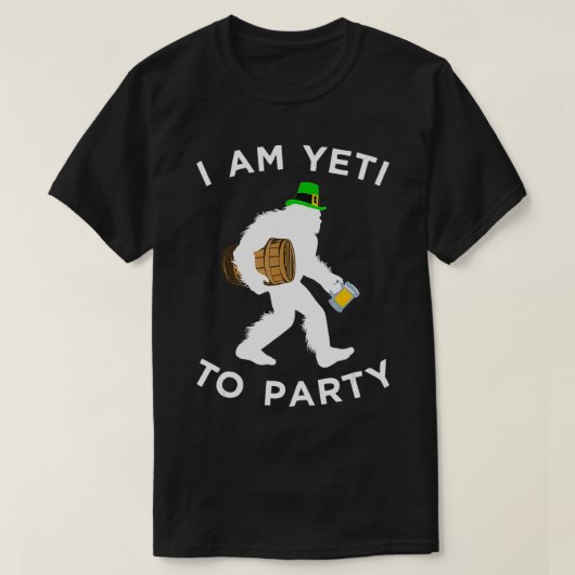 T-shirt Pour fêter Saint Patty (Design devant)
