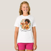 T-shirt pour fille (Devant entier)