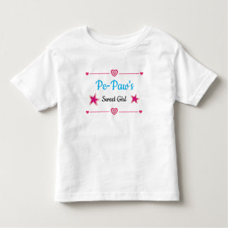T-shirt pour fille douce de Pe-Paw