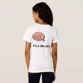 T-shirt pour filles (Dos entier)