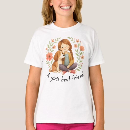 T-shirt pour filles (Devant)