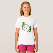 T-shirt pour filles (Devant entier)