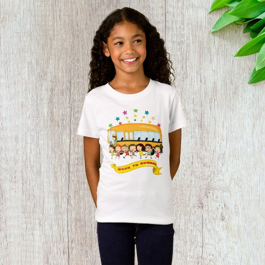 T-Shirt Pour Filles À L'École