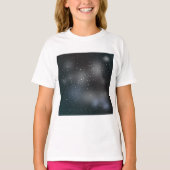 T-shirt pour filles au ciel nocturne (Devant)