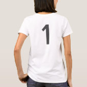 T-SHIRT POUR FILLES AVEC COUPLES AMOUREUX 1 (Dos)