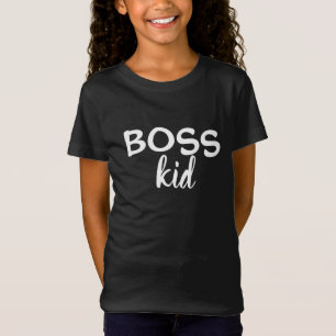 T-Shirt pour filles - Boss Kid