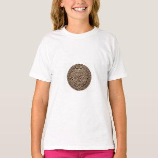 T-shirt pour filles calendrier maya