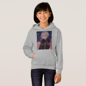 "T-shirt pour filles d'Anime avant et arrière" (Devant entier)