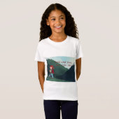 T-shirt pour filles d'aventure (Devant entier)
