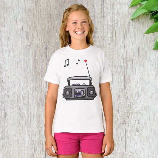 T-shirt pour filles musicales