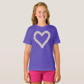 T-shirt pour filles personnalisé : Chaîne de margu (Devant entier)