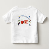 T-shirt pour garçon pêche o-fish-ally un 1er anniv (Dos)