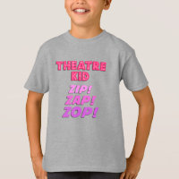 T-Shirt pour garçon Theatre Kid Zip-Zap-Zop