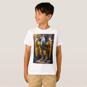 T-Shirt pour garçons Eagle Robotique (Devant entier)