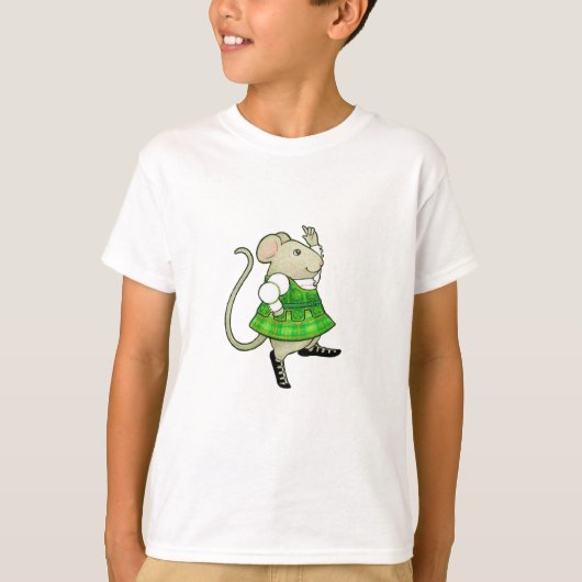 T-Shirt pour garçons IRISH JIG MOUSE (Devant)