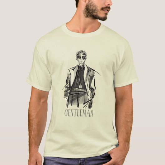 T-shirt pour gentleman (Devant)