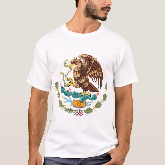 T-shirt pour homme à armure mexicaine (Devant)