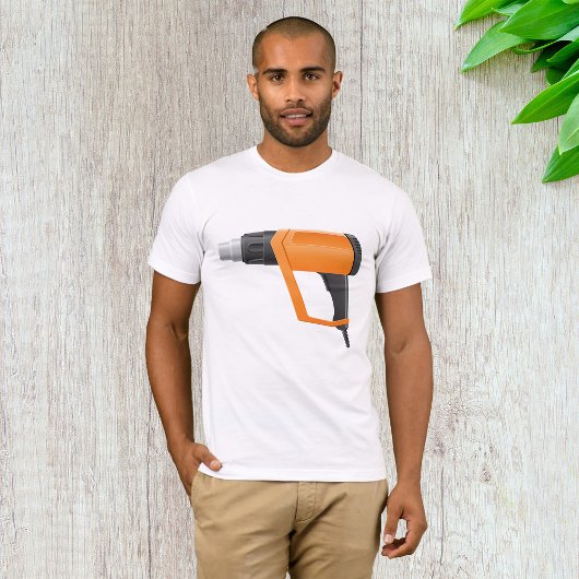 T-Shirt pour homme de canon à air chaud