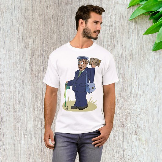 T-Shirt pour homme de postie livrant