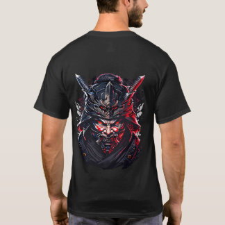 T-shirt pour homme guerrier japonais
