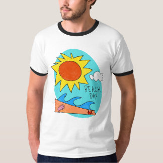 T-shirt pour homme "Jour de plage"