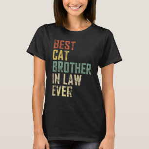 T-shirt pour homme Meilleur Beau-frère de chat pou