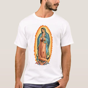 T-shirt pour homme Vierge bénie de Guadalupe