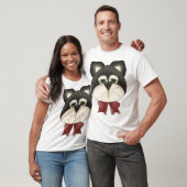 T-Shirt pour homme visage chats (Unisexe)