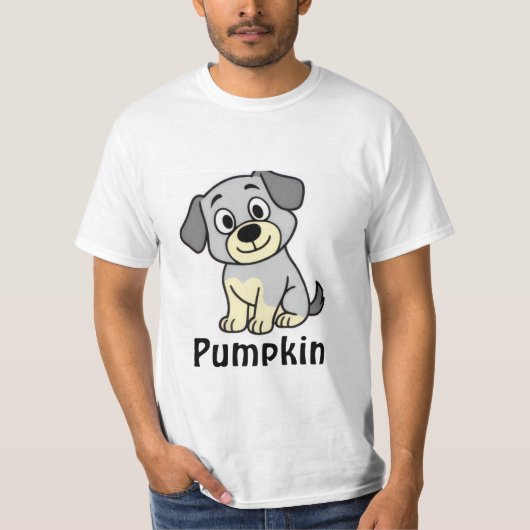 T-shirt pour hommes à motif citrouille (Devant)
