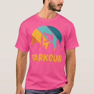 T-shirt pour hommes amateurs de Parkour Cadeaux de