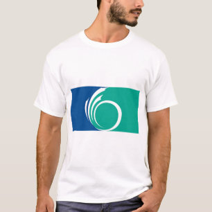 T-shirt pour hommes avec le drapeau d'Ottawa, Cana