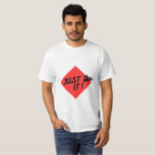 T-shirt pour hommes blancs (Devant entier)