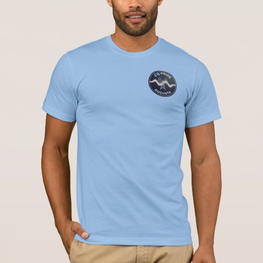 T-Shirt pour hommes CQ Pride Augusta (Devant)