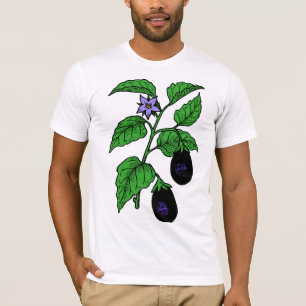 T-Shirt Pour Hommes D'Aubergine