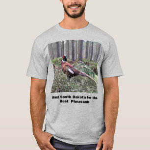 T-shirt pour hommes de chasse au faisan du Dakota
