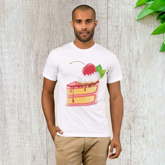 T-Shirt Pour Hommes De Dessert De Gâteaux