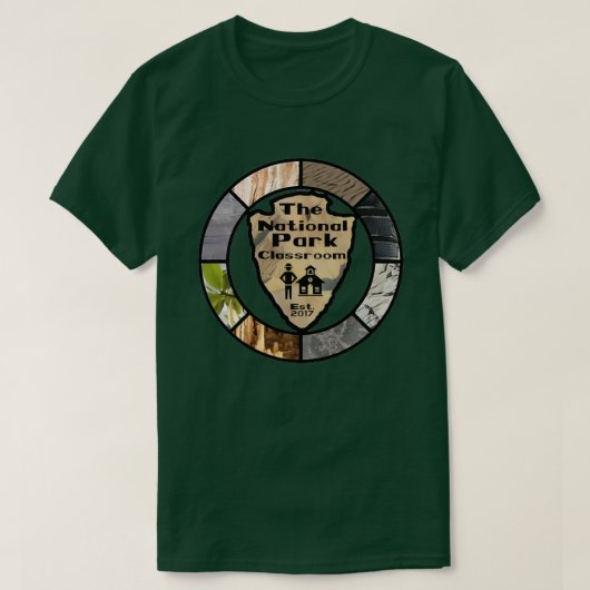 T-shirt pour hommes de la classe du parc national (Design devant)