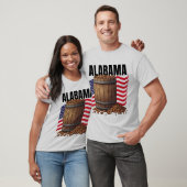 T-Shirt pour hommes de l'Alabama (Unisexe)