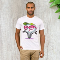 T-Shirt pour hommes de phare de dessin animé