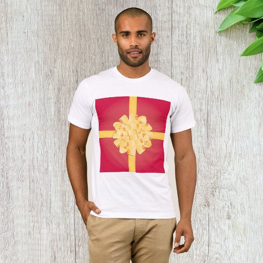 T-Shirt Pour Hommes De Ruban Et De Bow
