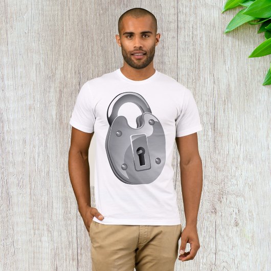 T-shirt pour hommes de sécurité cadenas