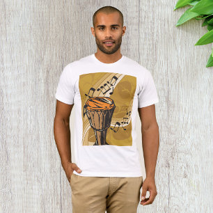 T-Shirt pour hommes de son de tambour
